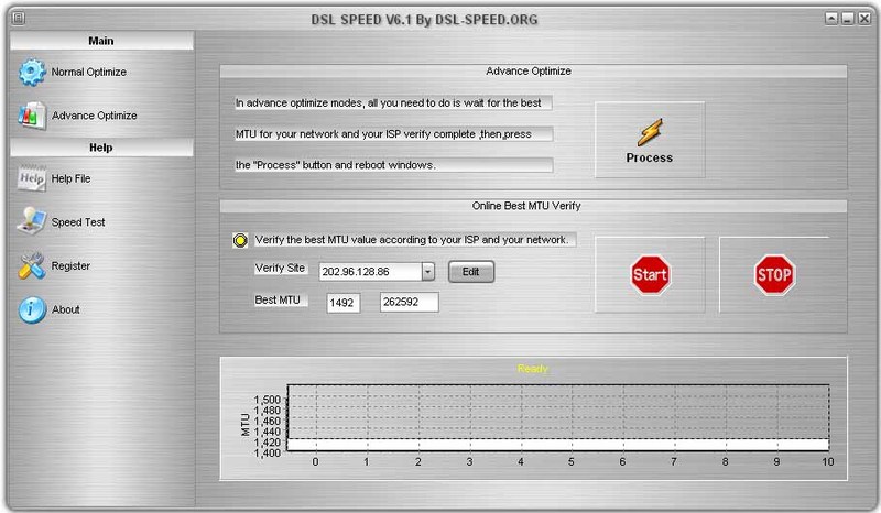 DSL Speed Screenshot